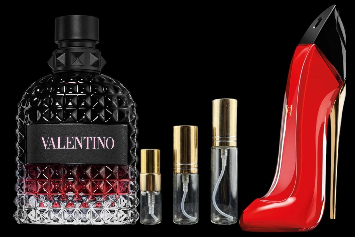 Decants de perfume en frascos de 2ml, 5ml y 10ml
