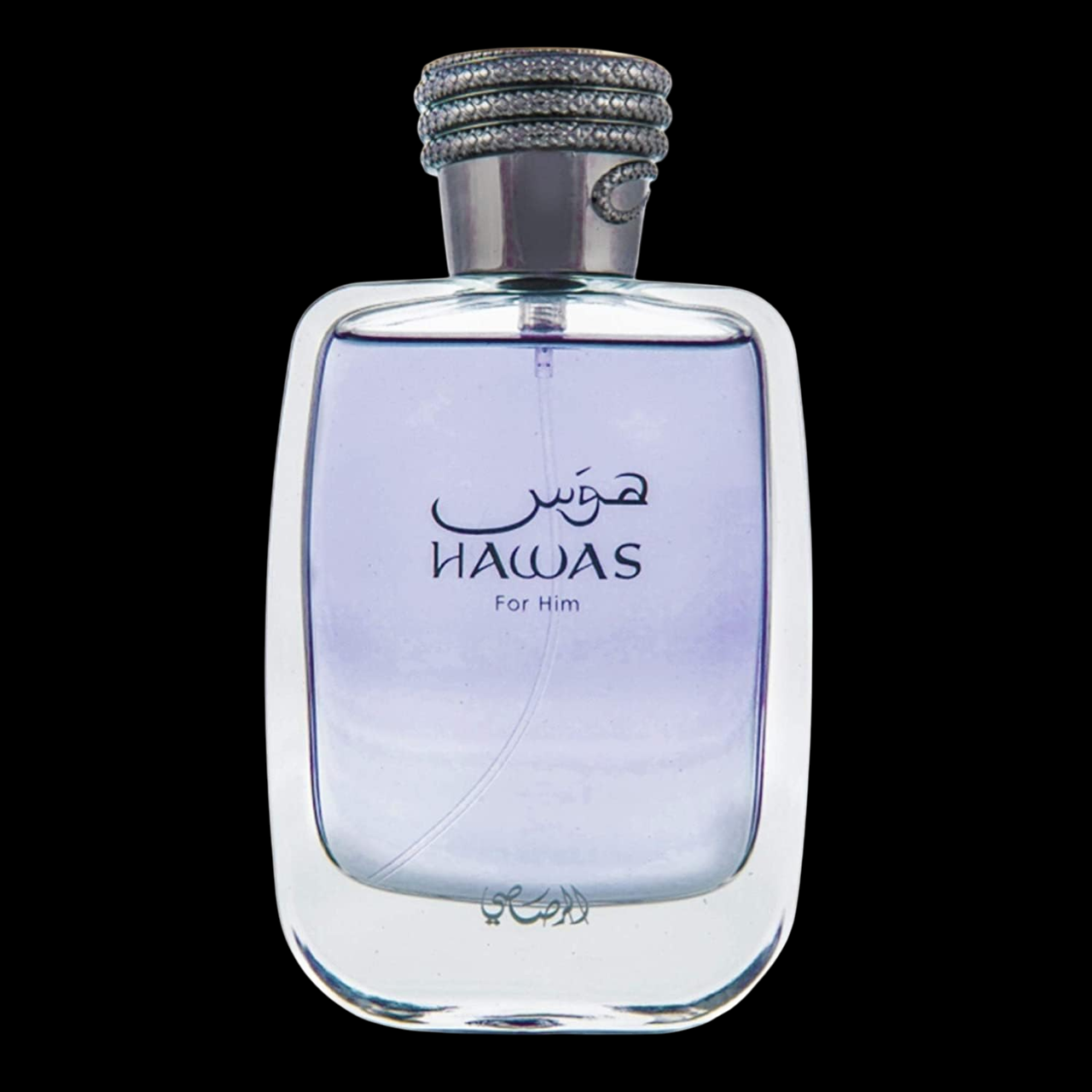 Decant de Hawas for Him original de Rasasi en frasco pequeño, perfume masculino fresco y moderno con notas acuáticas y ámbar. Ideal para probar antes de comprar. Disponible en Eterno Perfumes con envío a todo Costa Rica.