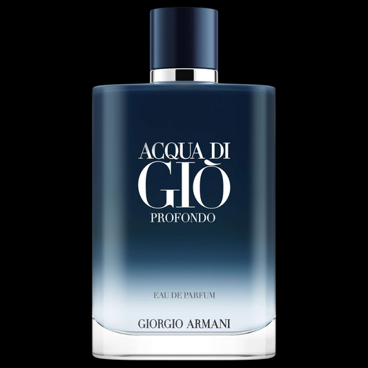 Decant original de Acqua Di Gio Profondo EDP disponible en Costa Rica – frasco pequeño con perfume auténtico de diseñador o nicho, ideal para probar antes de comprar. Envío a todo el país.