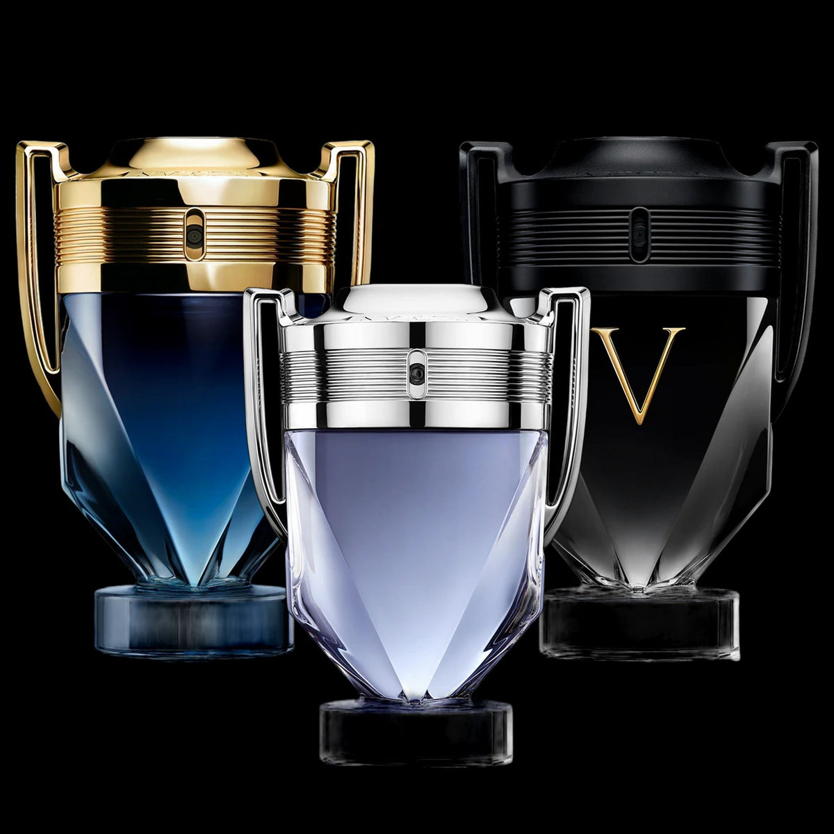 Combo El Victorioso: 3 decants de Invictus de Paco Rabanne