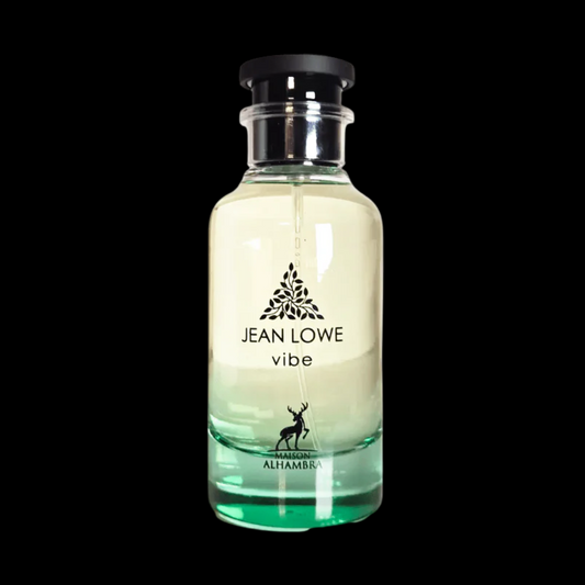 Decant original de Jean Lowe Vibe  disponible en Costa Rica – frasco pequeño con perfume auténtico de diseñador o nicho, ideal para probar antes de comprar. Envío a todo el país.